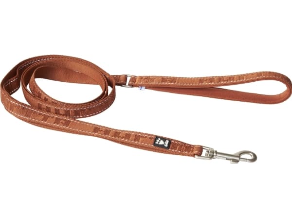 Hurtta Casual reflective leash ECO, 180 cm/20 mm, cinnamon