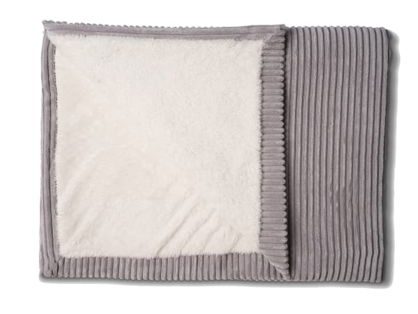 Fantail Homey Dim Grey Blanket 120cm L