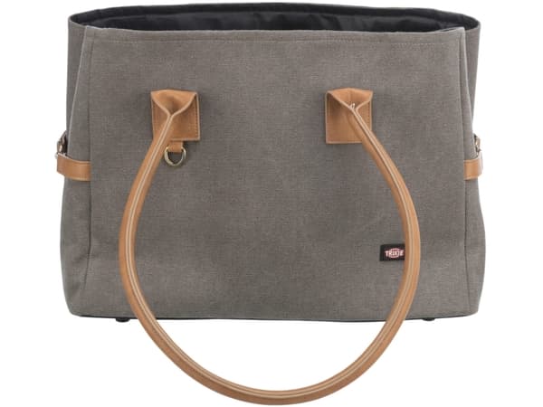 Trixie Rachel carrier, 25 × 30 × 40 cm, grey/light brown