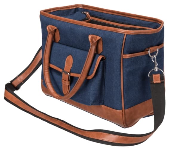 Trixie Chloe backpack, 39 × 43 × 27 cm, light grey/black