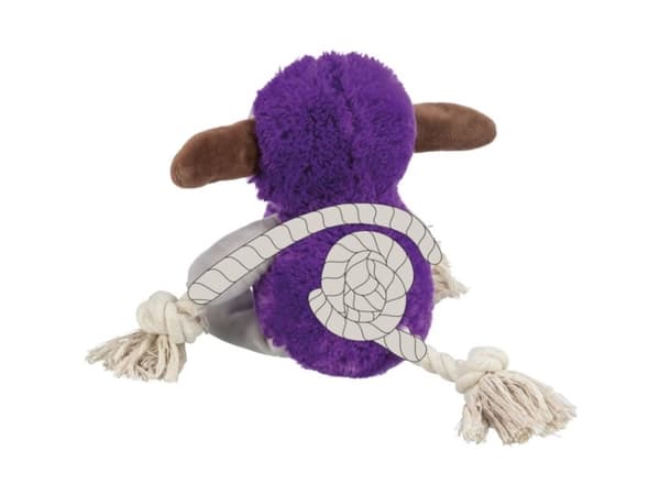 Trixie Monster, plush, 32 cm, purple