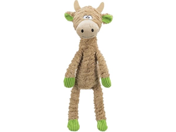 Trixie Cow, plush/rope, 50 cm