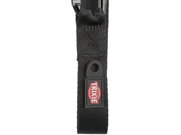 Trixie Universal belt strap, karabiner, XS–S: 30 cm/25 mm, black