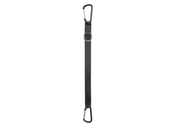 Trixie Universal belt strap, karabiner, XS–S: 30 cm/25 mm, black