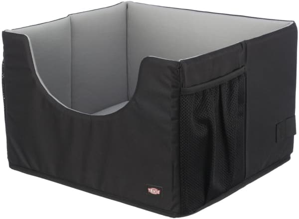Trixie Car seat, 45 × 28 × 40 cm, black/grey