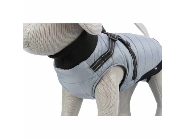 Trixie Pontis harness coat, S: 36 cm, grey