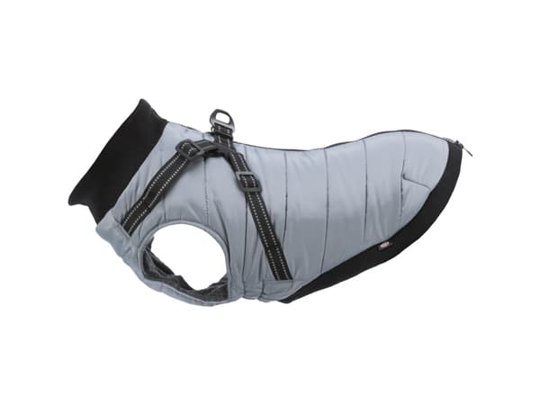 Trixie Pontis harness coat, S: 36 cm, grey