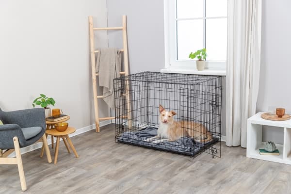 Trixie Home kennel, L: 109 × 79 × 71 cm, black