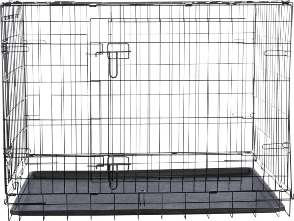 Trixie Home kennel, M–L: 93 × 69 × 62 cm, black
