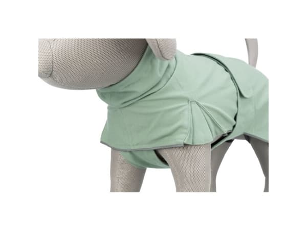 Trixie CityStyle Dublin rain coat, S: 33 cm, sage