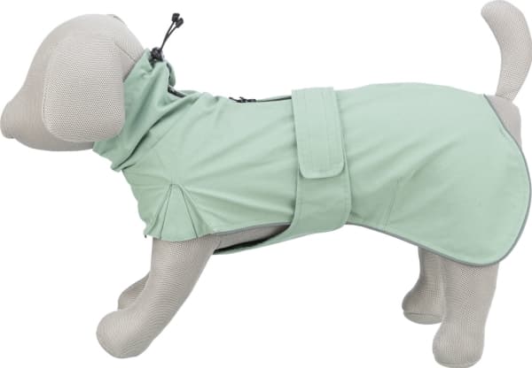 Trixie CityStyle Dublin rain coat, XS: 30 cm, sage