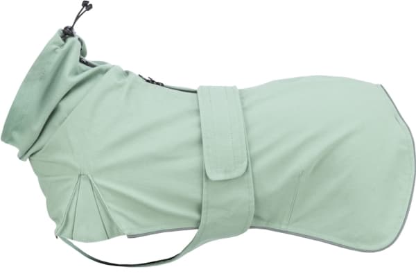 Trixie CityStyle Dublin rain coat, XS: 30 cm, sage