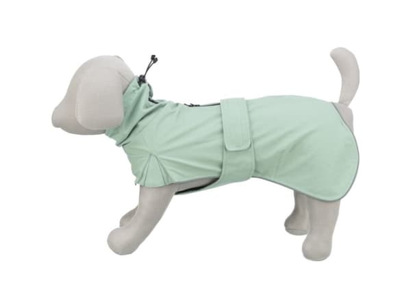 Trixie CityStyle Dublin rain coat, M: 45 cm, sage