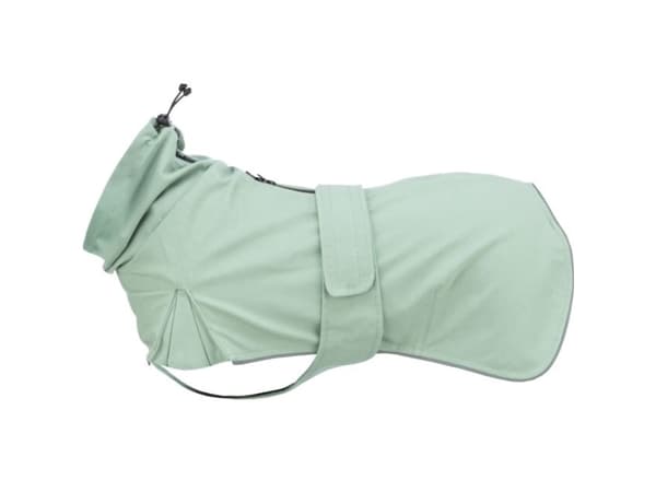 Trixie CityStyle Dublin rain coat, M: 45 cm, sage