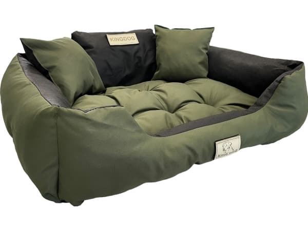 AIO FACTORY Henkilökohtainen KINGDOG sänky 55x45 vihreä