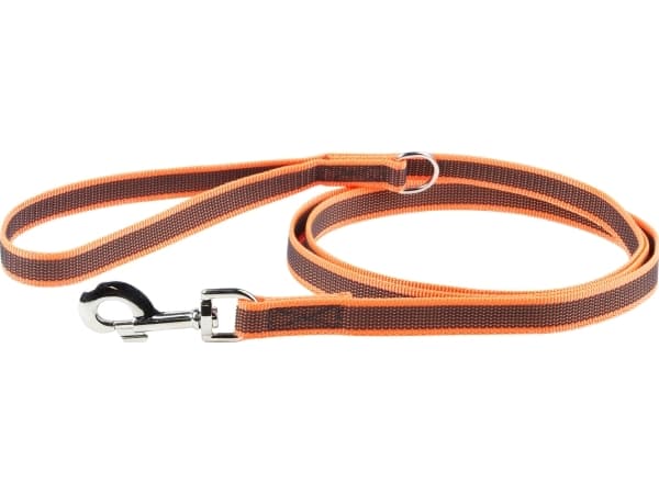 Julius-K9 K9 C&G line,orange/grå,20mm/2m,m/håndt,max 50kg