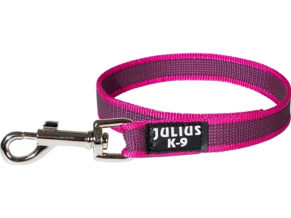 Julius-K9 K9 C&G line, pink/grå 20mm/1m u/håndt