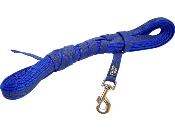Julius-K9 K9 C&G line, blå/grå 20mm/3m u/håndt