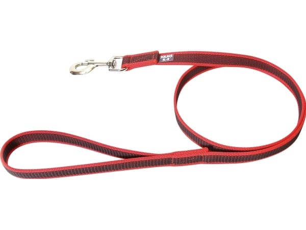 Julius-K9 K9 C&G line, rød/grå 20mm/1m m/håndt