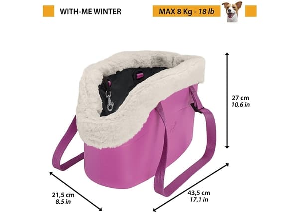 FERPLAST With-me Winter - bag for dog