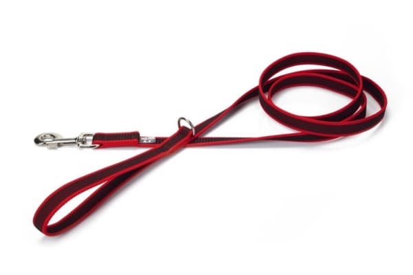 Julius-K9 K9 C&G line, rød/grå 20mm/1,8m m/håndt