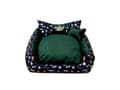 Pikkukuva 1 / 4: GoGift lair Crown vihreä XL 100 x 90 x 18 cm 100 x 90 x 18 cm