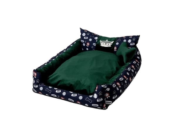 GoGift lair Crown grøn XXL 110 x 90 x 18 cm
