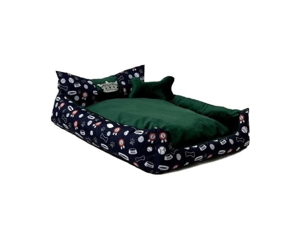 GoGift lair Crown grøn XXL 110 x 90 x 18 cm