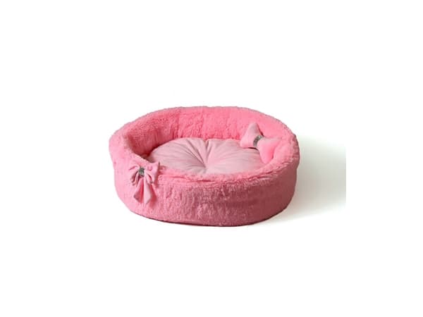 GO GIFT Blush pink L - lemmikkieläinten sänky - 55 x 52 x 18 cm