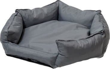 GO GIFT Hexagon harmaa XL - lemmikkieläinten sänky - 75 x 55 x 15 cm