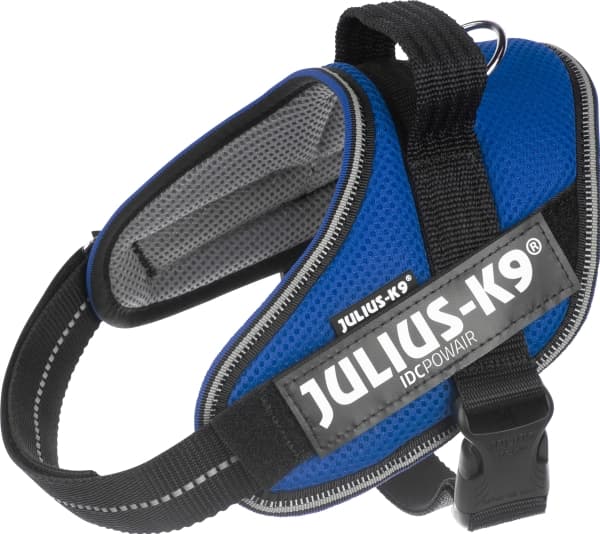 Julius-K9 K9 IDC POWAIR sele, Str.: Mini, blå, 49-67 cm