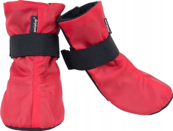 Amiplay DOG BOOTS BRISTOLXS 5X6X9CM RED