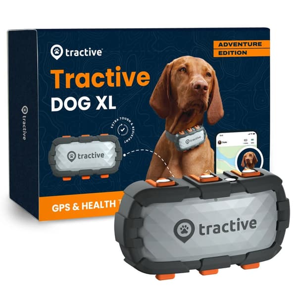 Tractive Tractive GPS DOG XL - Adventure Edition- Abonnement i app