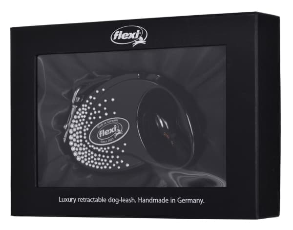 Flexi uttrekkbart bånd Glam Splash Crystal S 3m, pt.