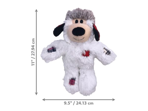 Kong Leksak Holiday Wild Knots Bear Mix M/l