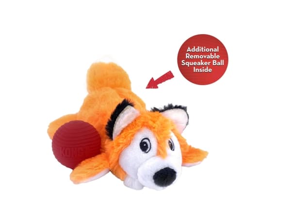 Kong Leksak Cozie Pocketz Fox 34cm