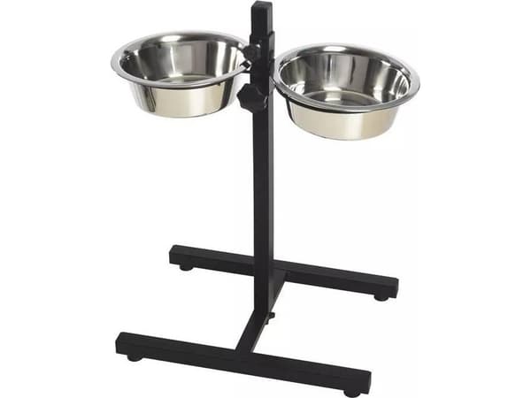 Sourcing DOUBL BOWL MET ADJUST STAND HOPPY 2X1.8L