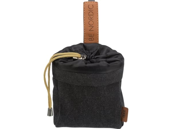 Trixie BE NORDIC snack bag, ø 10 × 14 cm, black