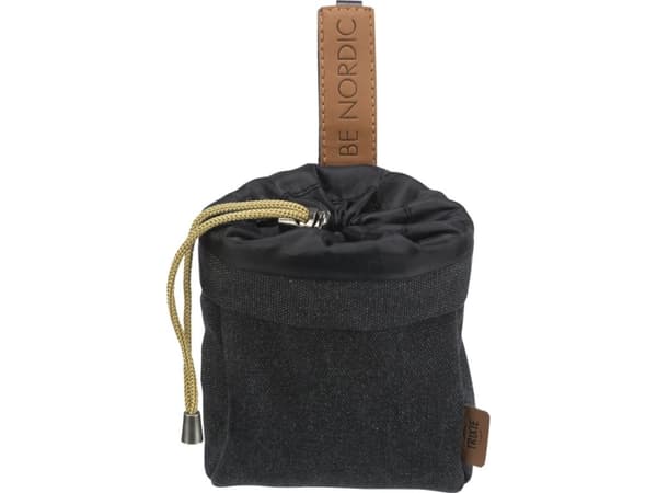 Trixie BE NORDIC snack bag, ø 10 × 14 cm, black