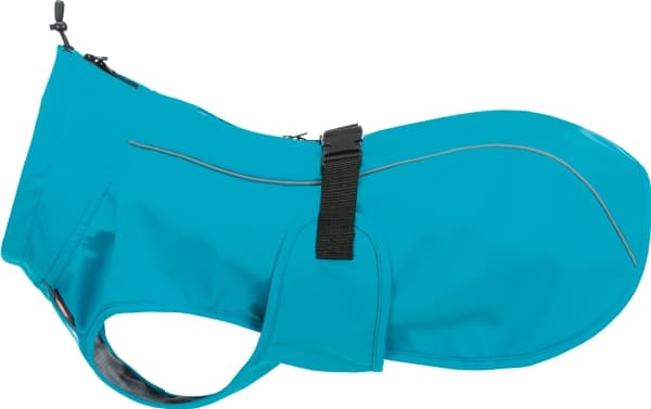 Trixie Vimy regnfrakke, XL: 80 cm: 82-108 cm, turkis