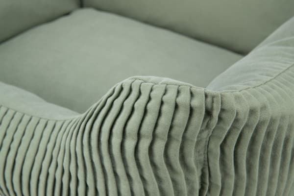 Trixie Marley bed, square, 60 × 50 cm, sage