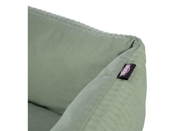 Trixie Marley bed, square, 80 × 60 cm, sage