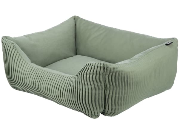 Trixie Marley bed, square, 80 × 60 cm, sage