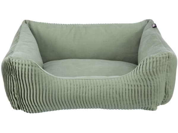 Trixie Marley bed, square, 80 × 60 cm, sage