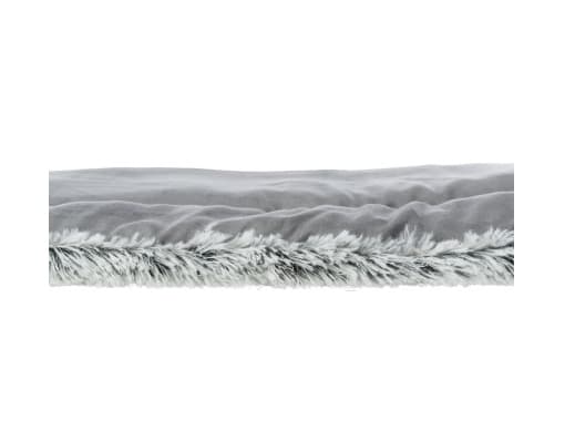 Trixie Harvey kantosängyn matto, 120x80 cm, valkoinen-musta/harmaa
