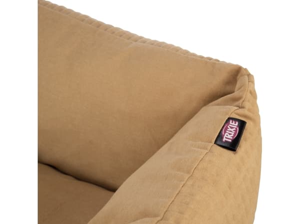 Trixie Marley bed, square, 80 × 60 cm, ochre