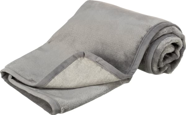 Trixie Levy blanket, plush, 100 × 70 cm, grey