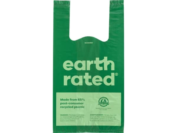 Earth Rated 120 Ympäristöystävälliset pussit kahvoilla, laventeli