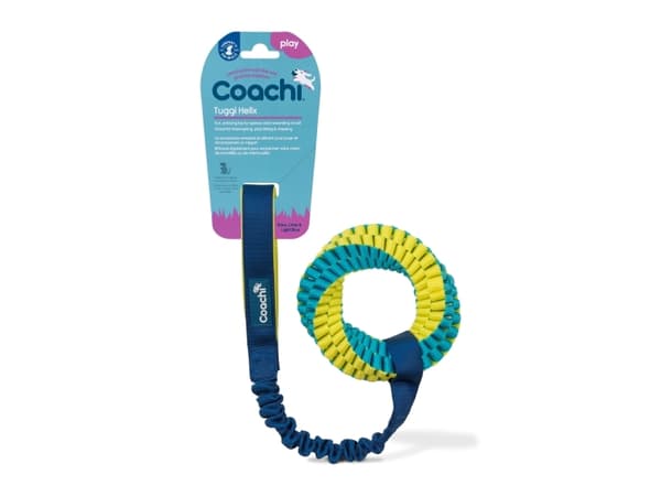 Coachi Tuggi Helix Navy, Lime & Light Blue