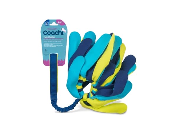 Coachi Tuggi Spider Navy, Lime & Light Blue